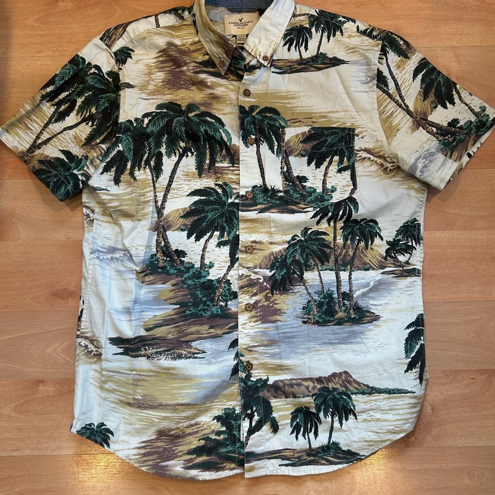 American Eagle Outfitters Men's multi Shirt